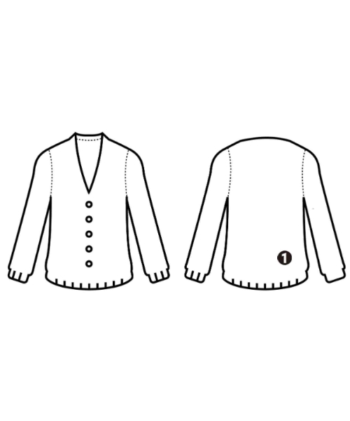 TOGA（トーガ）カーディガン 黄 サイズ:1(S位) レディース/2200629299061