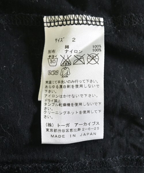 TOGA（トーガ）Tシャツ・カットソー 黒 サイズ:2(M位) レディース/2200629299085