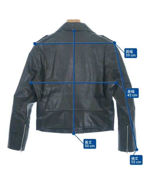 TOGA（トーガ）ライダース 黒 サイズ:1(S位) レディース/2200617662013