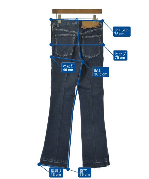 TOGA（トーガ）デニムパンツ 紺 サイズ:S レディース/2200631938255