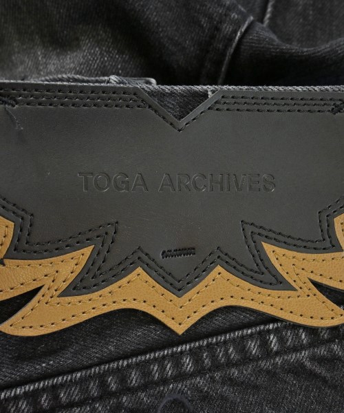 TOGA（トーガ）デニムパンツ 黒 サイズ:XS レディース/2200631938279