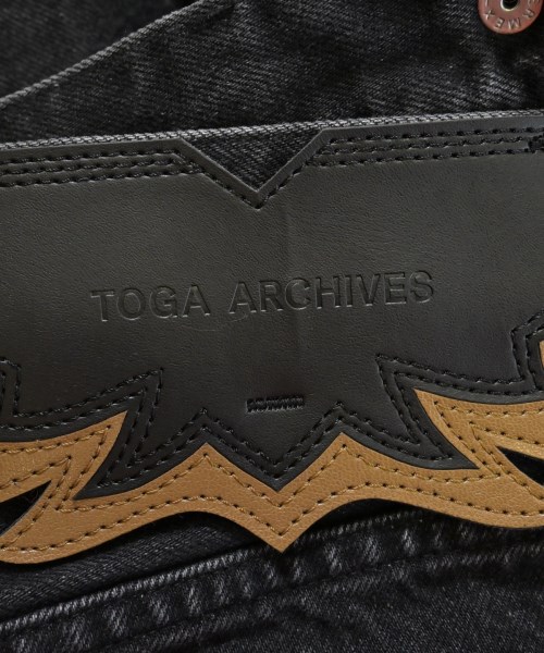 TOGA（トーガ）デニムパンツ 黒 サイズ:S レディース/2200631938286