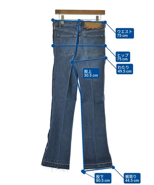 TOGA（トーガ）デニムパンツ 青 サイズ:S レディース/2200631938309