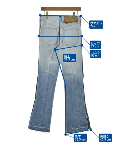 TOGA（トーガ）デニムパンツ 青 サイズ:S レディース/2200631938347