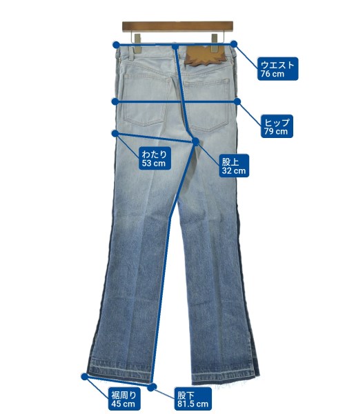 TOGA（トーガ）デニムパンツ 青 サイズ:M レディース/2200631938354