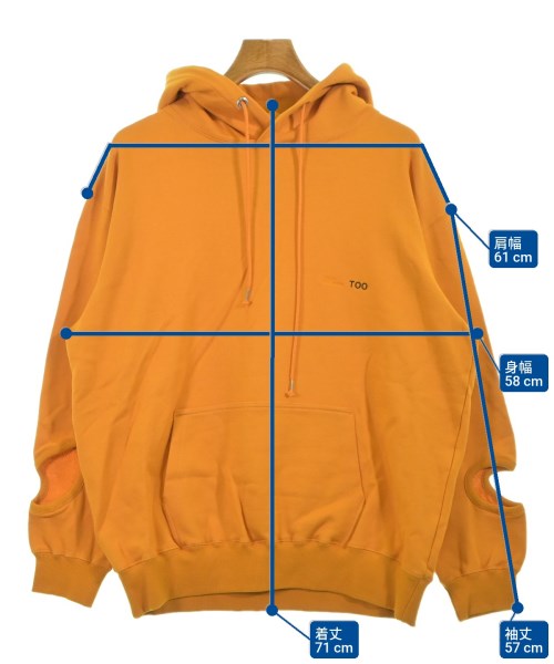 TOGA（トーガ）パーカー 黄 サイズ:L メンズ/2200631938361