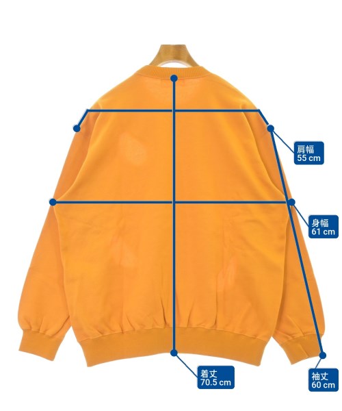 TOGA（トーガ）スウェット オレンジ サイズ:XL メンズ/2200631938378