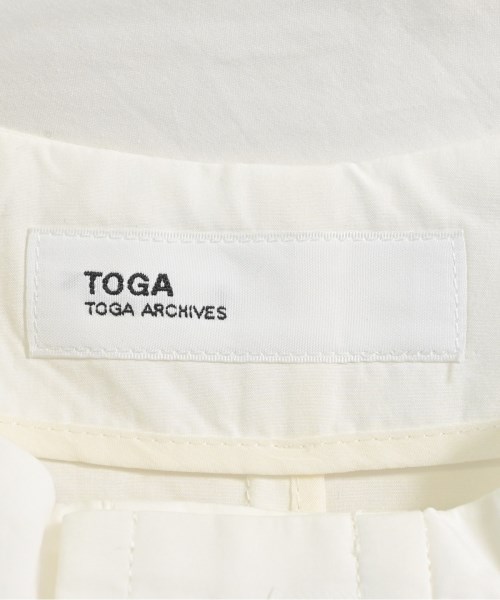 TOGA（トーガ）カジュアルシャツ 白 サイズ:36(S位) レディース/2200631953074