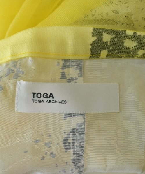 TOGA（トーガ）ロング・マキシ丈スカート 黄 サイズ:36(S位) レディース/2200632428045