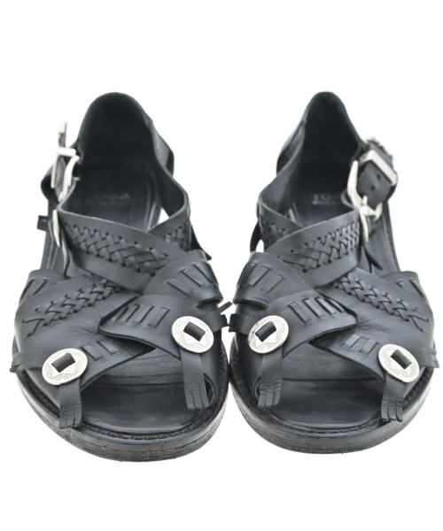 TOGA（トーガ）サンダル 黒 サイズ:EU38(24.5cm位) レディース/2200609757307