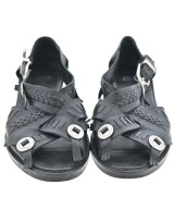 TOGA（トーガ）サンダル 黒 サイズ:EU38(24.5cm位) レディース/2200609757307