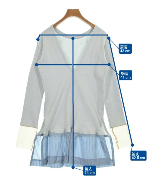 TOGA（トーガ）Tシャツ・カットソー グレー サイズ:38(M位) レディース/2200608024097