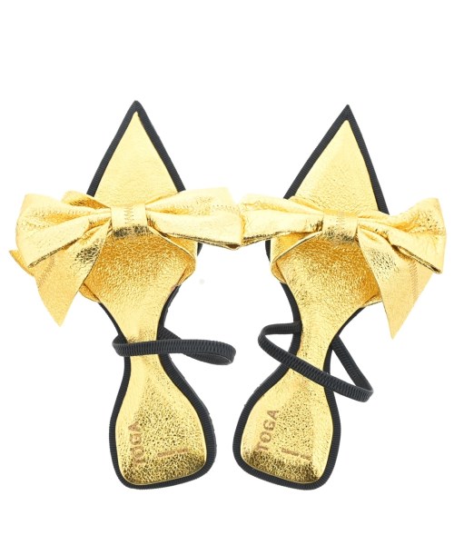 TOGA（トーガ）サンダル ゴールド サイズ:EU37(23.5cm位) レディース/2200613406420