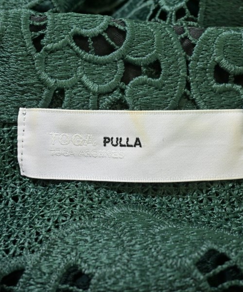 TOGA（トーガ）カジュアルシャツ 緑 サイズ:36(S位) レディース/2200618613083