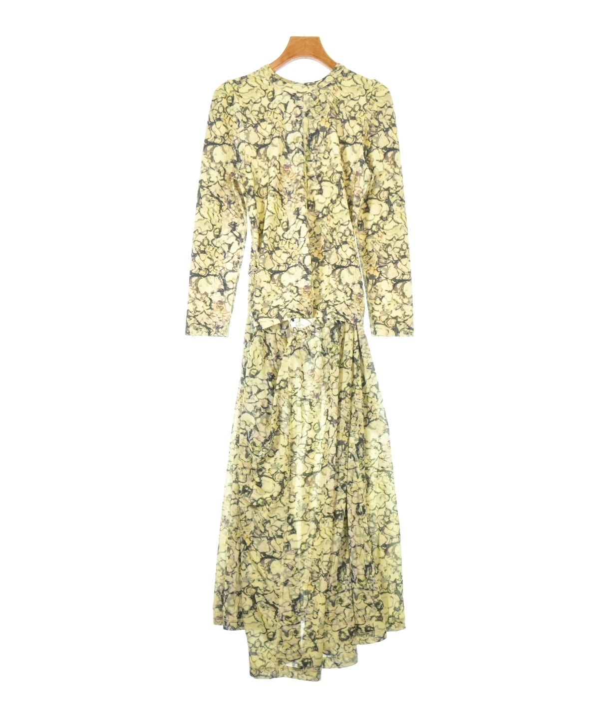 TOGA（トーガ）ワンピース 黄 サイズ:36(S位) レディース