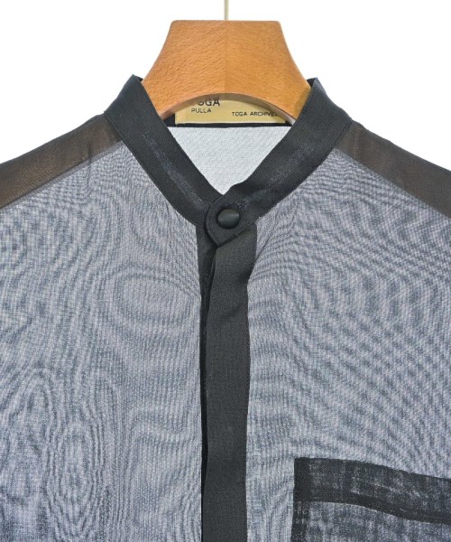 TOGA（トーガ）カジュアルシャツ 黒 サイズ:1(S位) レディース/2200672664090