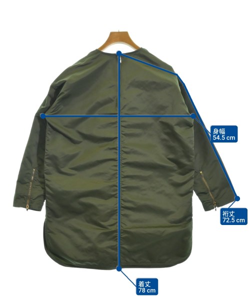 TOGA（トーガ）カジュアルシャツ カーキ サイズ:38(M位) レディース/2200673944085