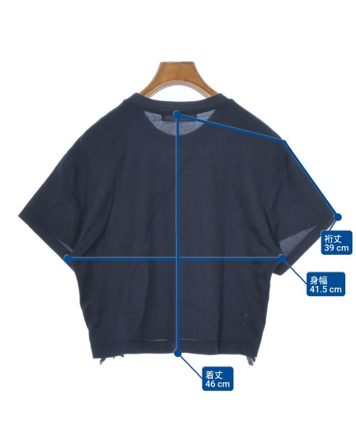 TOGA（トーガ）Tシャツ・カットソー 紺 サイズ:38(M位) レディース/2200673944146