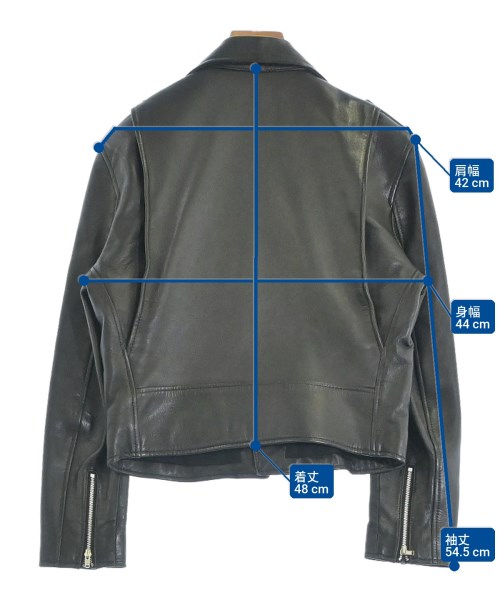 TOGA（トーガ）ライダース 黒 サイズ:36(S位) レディース/2200675404037