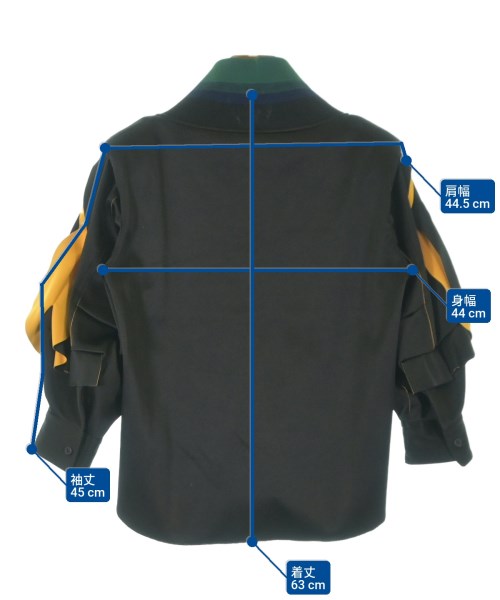 TOGA（トーガ）カジュアルシャツ 黒 サイズ:36(S位) レディース/2200676792010