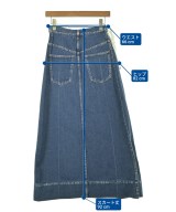 TOGA（トーガ）ロング・マキシ丈スカート 青 サイズ:34(XS位) レディース/2200678996201