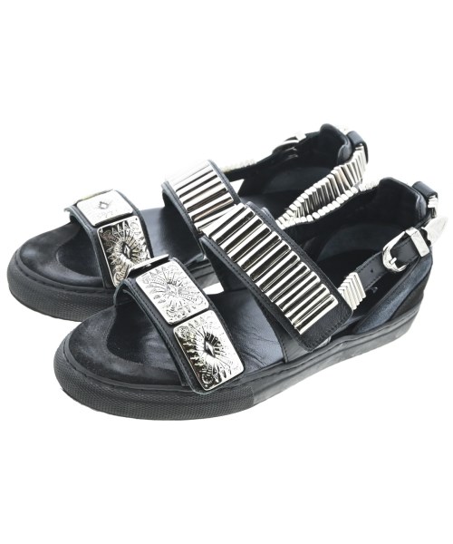 TOGA(トーガ)サンダル 黒 サイズ:EU38(24.5cm位)/2200674928145