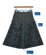 TOGA（トーガ）ひざ丈スカート 黒 サイズ:34(XS位) レディース/2200677842448