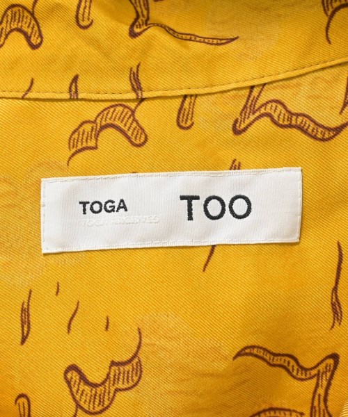 TOGA（トーガ）カジュアルシャツ 黄 サイズ:M レディース/2200688941079