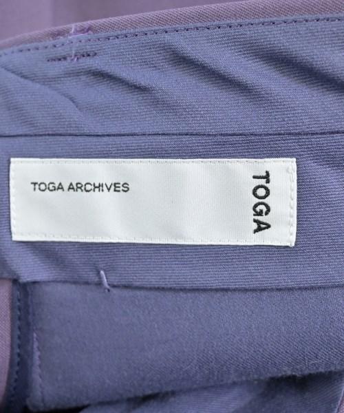 TOGA（トーガ）スラックス 紫 サイズ:34(XS位) レディース/2200697285348