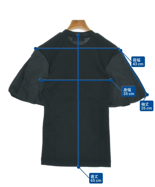 TOGA（トーガ）Tシャツ・カットソー 黒 サイズ:36(S位) レディース/2200697285577
