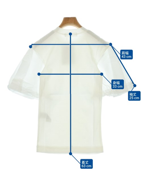 TOGA（トーガ）Tシャツ・カットソー 白 サイズ:36(S位) レディース/2200697285584
