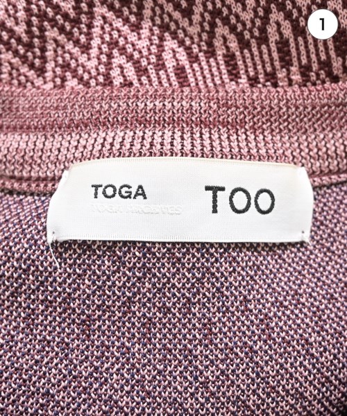 TOGA（トーガ）カーディガン ピンク サイズ:M レディース/2200698765290
