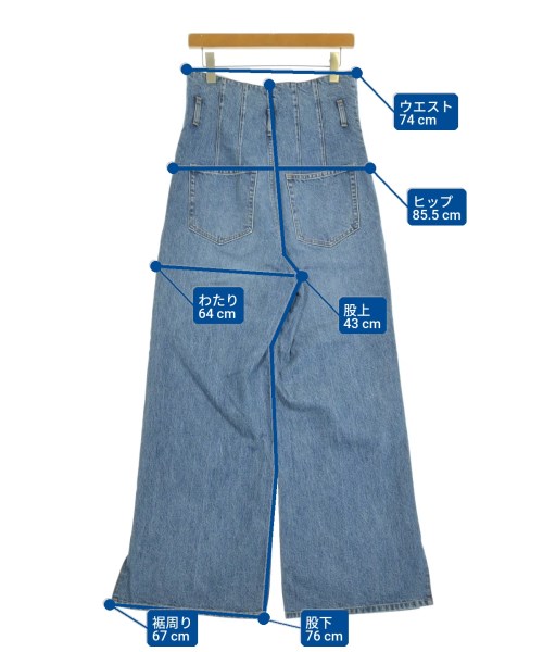 TOGA（トーガ）デニムパンツ 青 サイズ:M レディース/2200656133154