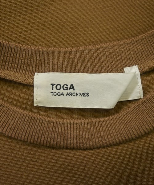 TOGA（トーガ）Tシャツ・カットソー 茶 サイズ:36(S位) レディース/2200659218032