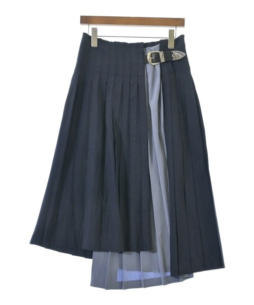 TOGA(トーガ)ロング・マキシ丈スカート 紺 サイズ:36(S位)/2200659545275