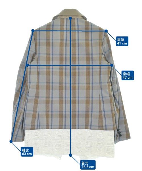 TOGA（トーガ）ジャケット グレー サイズ:36(S位) レディース/2200660037011