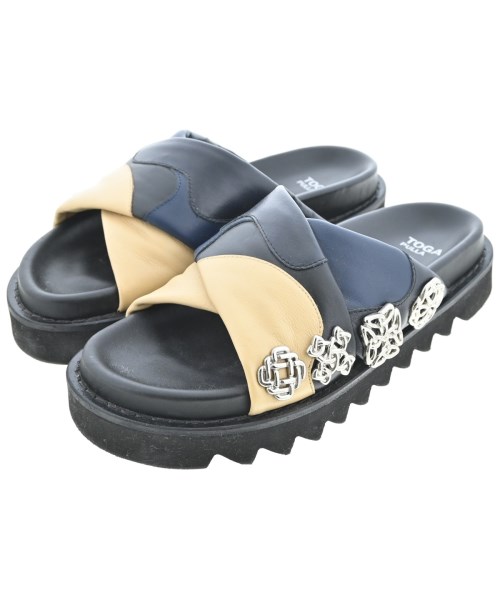 TOGA(トーガ)サンダル 黒 サイズ:EU39(25.5cm位)/2200651816342