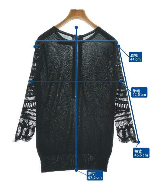 TOGA（トーガ）ニット・セーター 黒 サイズ:F レディース/2200660487069