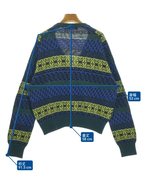 TOGA（トーガ）カーディガン 青 サイズ:36(S位) レディース/2200659606020