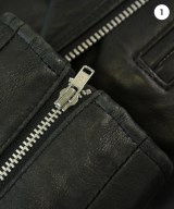 TOGA（トーガ）ライダース 黒 サイズ:36(S位) レディース/2200714266022