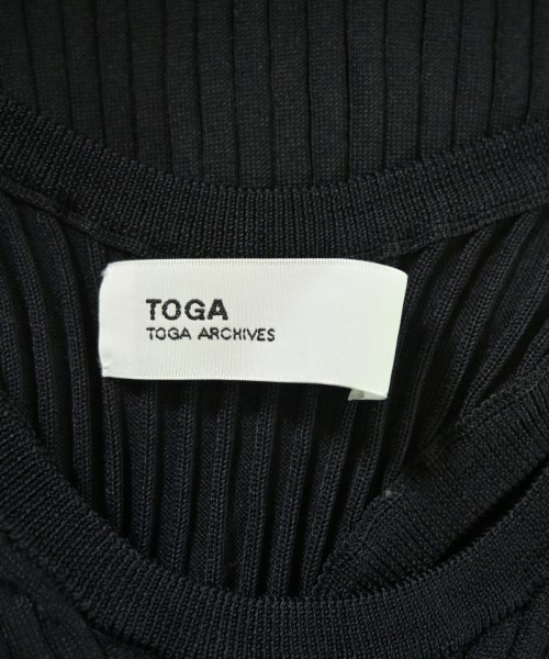 TOGA（トーガ）タンクトップ 黒 サイズ:38(M位) レディース/2200716249030