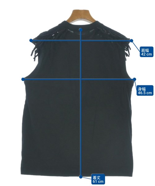 TOGA（トーガ）タンクトップ 黒 サイズ:36(S位) レディース/2200633654108