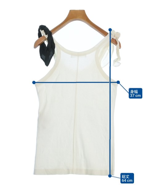 TOGA（トーガ）タンクトップ 白 サイズ:36(S位) レディース/2200651036047