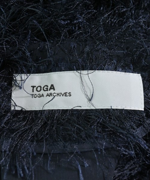 TOGA（トーガ）ブラウス 紺 サイズ:40(M位) レディース/2200645297256