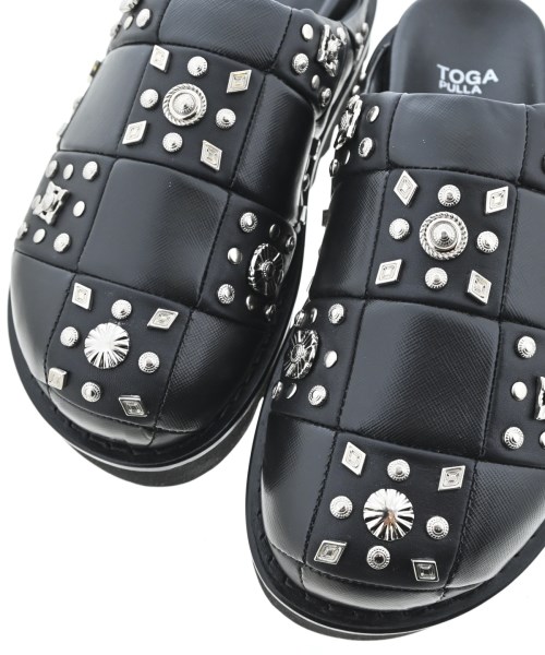 TOGA（トーガ）サンダル 黒 サイズ:38(24.5cm位) レディース/2200699265065
