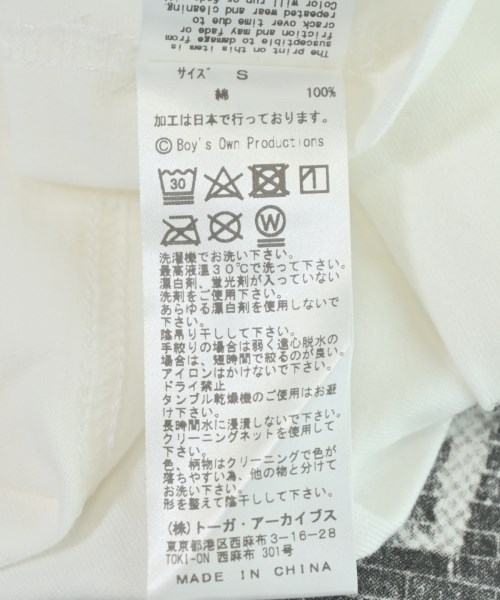 TOGA（トーガ）Tシャツ・カットソー 白 サイズ:S レディース/2200708814109