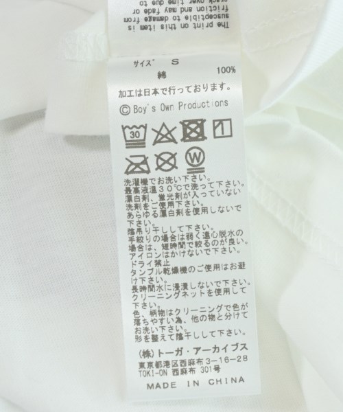 TOGA（トーガ）Tシャツ・カットソー 白 サイズ:S レディース/2200708814239