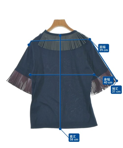 TOGA（トーガ）Tシャツ・カットソー 紺 サイズ:36(S位) レディース/2200708449110