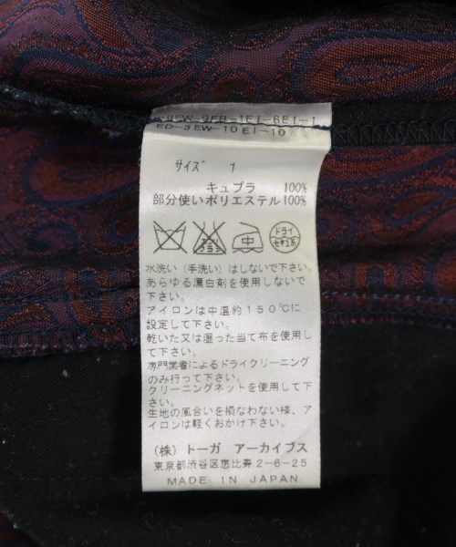 TOGA（トーガ）その他 赤 サイズ:1(S位) レディース/2200709908050