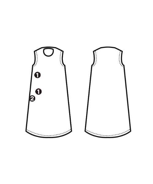 TOGA（トーガ）ワンピース 紺 サイズ:36(S位) レディース/2200662990024